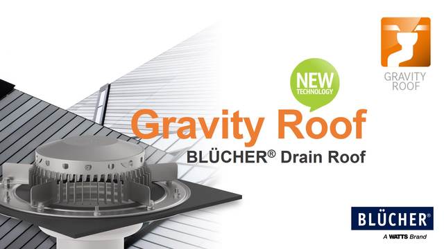 Video - BLÜCHER Drain Roof Gravity