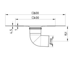 Line drawing of a lower part from the series Lower part-bitumen.