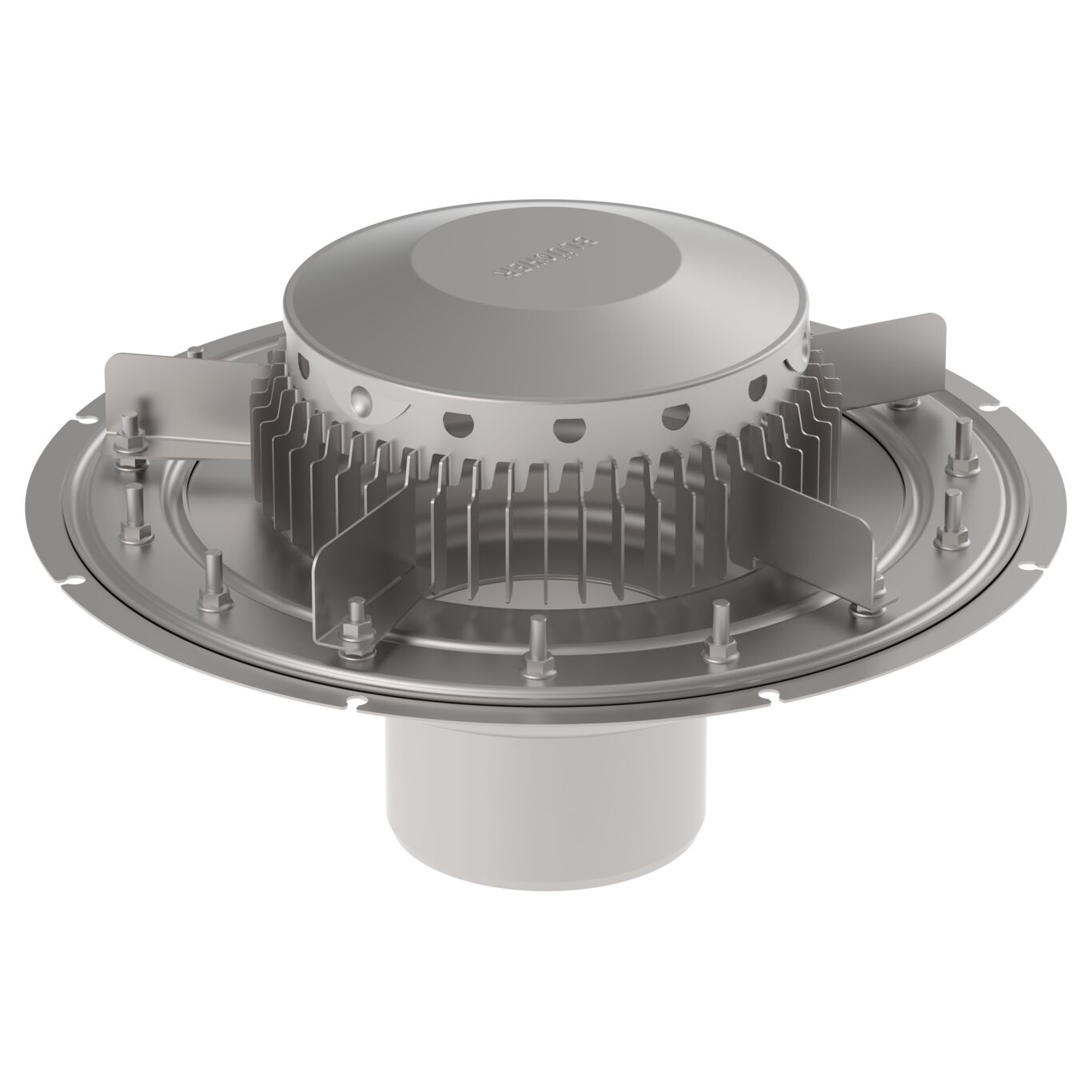 Product image of a drain from the series Drain for gravity-bitum or single ply membrane.