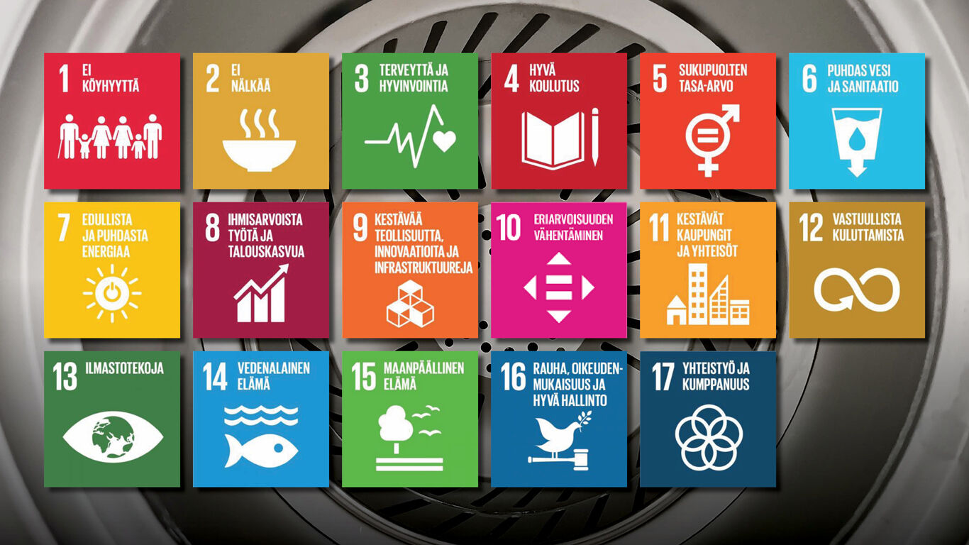 17 goals for sustainable development (FI)